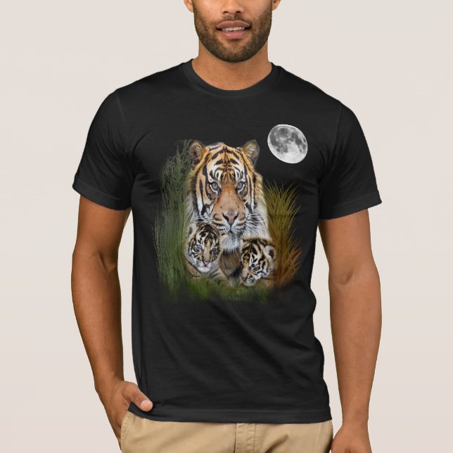 Camisetas de arte Tiger (Frente)