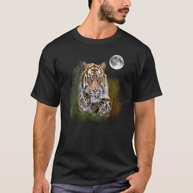 Camisetas de arte Tiger (Frente)