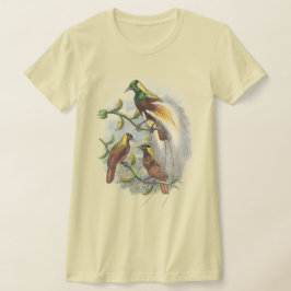 Camisetas de aves de raça branca