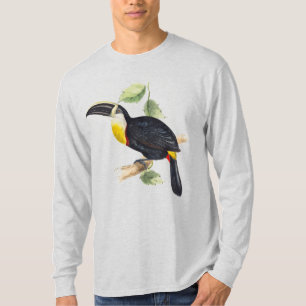 Camisetas de aves de raça branca