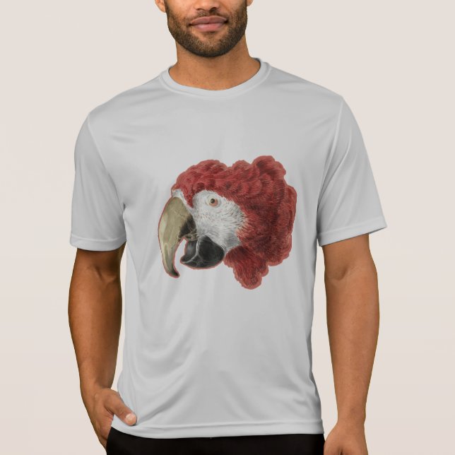 Camisetas de aves de raça branca (Frente)