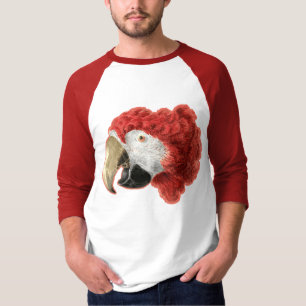 Camisetas de aves de raça branca