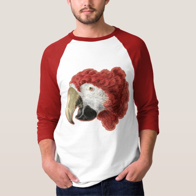 Camisetas de aves de raça branca (Frente)