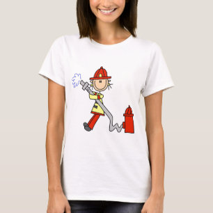 Camisetas de Bombeiro com Mangueira e Presentes
