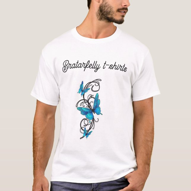 Camisetas de Bratarfelly design. (Frente)