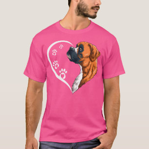 Camisetas De Cachorro Boxer Para Mulheres Meninas