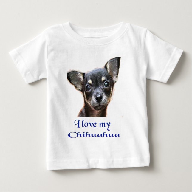 Camisetas de cachorro Chihuahua (Frente)