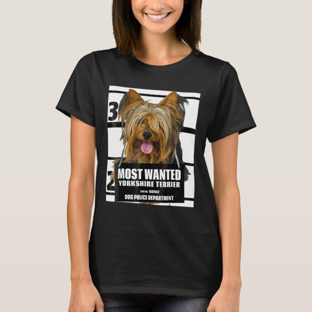 Camisetas de Cachorro Terrier Yorkshire 28 (Frente)