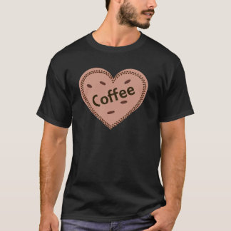 Camisetas de café para homens, mulheres. Um Design