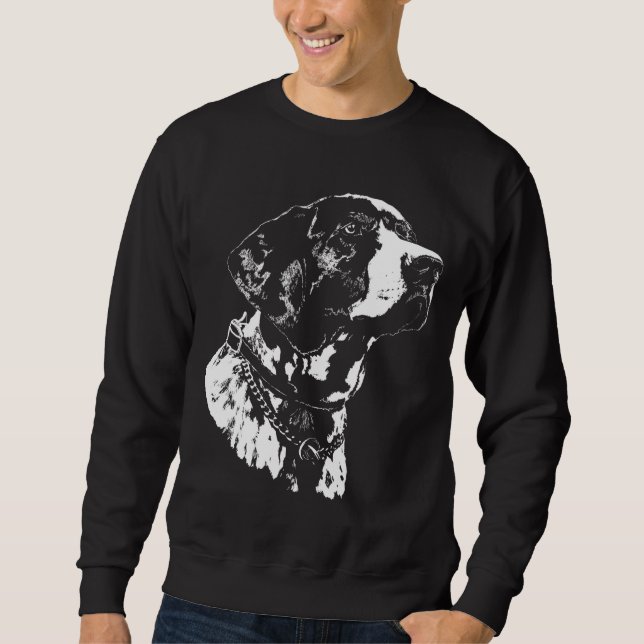 Camisetas de cão alemãs do ponteiro da camisola do (Frente)