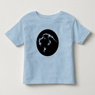 Camisetas de cão da criança do t-shirt do cão d