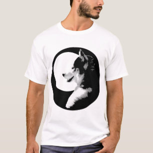 Camisetas de cão roncas do T da arte do rouco/lob