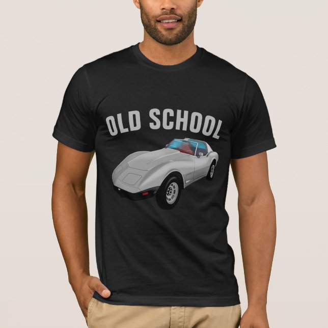 Camisetas de CARRO ESPORTIVO CLÁSSICO DOS ANOS 197 (Frente)