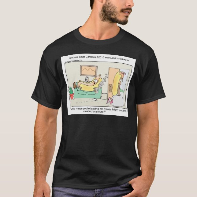 Camisetas de Cartoon do Times de Londres (Frente)