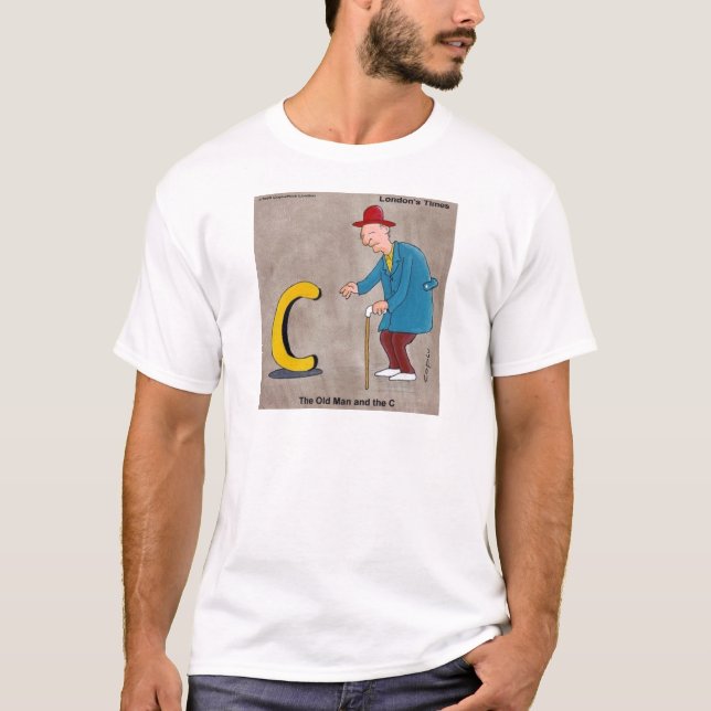 Camisetas de Cartoon do Times de Londres (Frente)