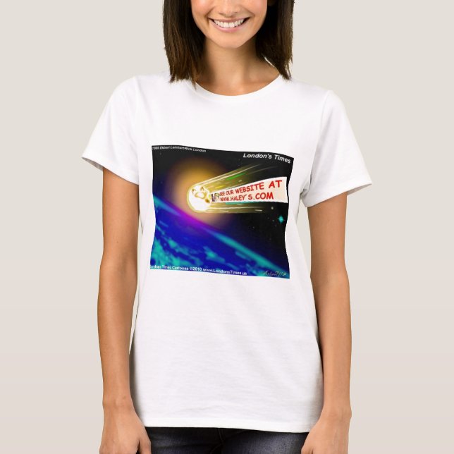 Camisetas de Cartoon do Times de Londres (Frente)