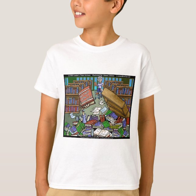 Camisetas de Cartoon do Times de Londres (Frente)