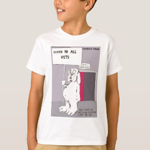 Camisetas de Cartoon do Times de Londres