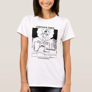 Camisetas de Cartoons do London Times