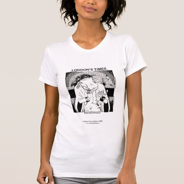 Camisetas de Cartoons do London Times (Frente)