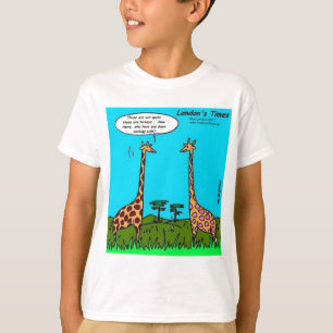 Camisetas de Cartoons do London Times
