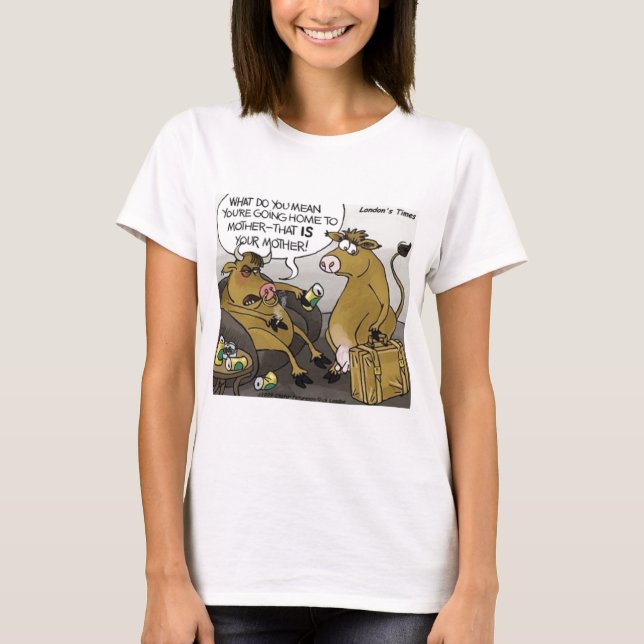 Camisetas de Cartoons do London Times (Frente)