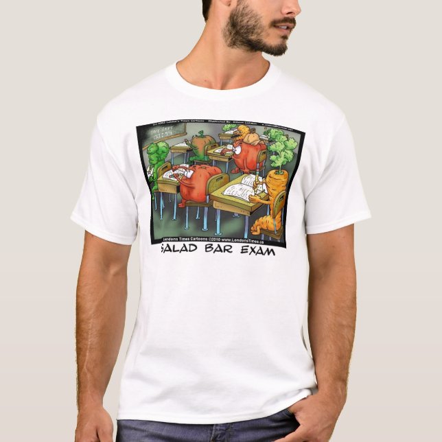 Camisetas de Cartoons do London Times (Frente)