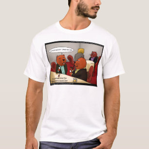 Camisetas de Cartoons do London Times
