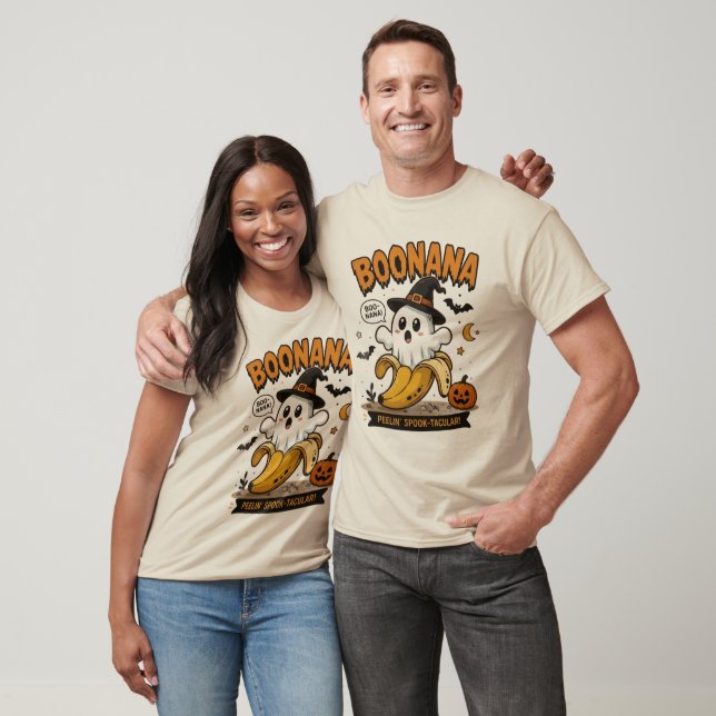 Camisetas de Casal de Halloween Combinando - Boona (Unissex)