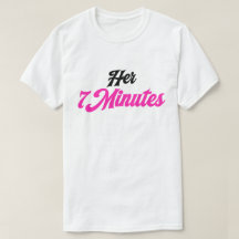 Camisetas de Casal Fofo de 7 Minutos para Homens