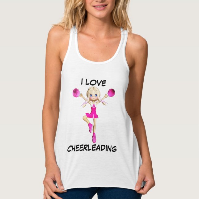 CAMISETAS DE CHEERLEADING PARA CHEERLEADERS (Frente)