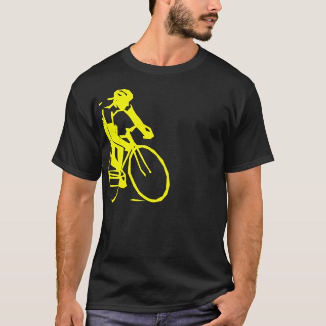 Camisetas de Ciclo Personalizados do Designer (Frente)