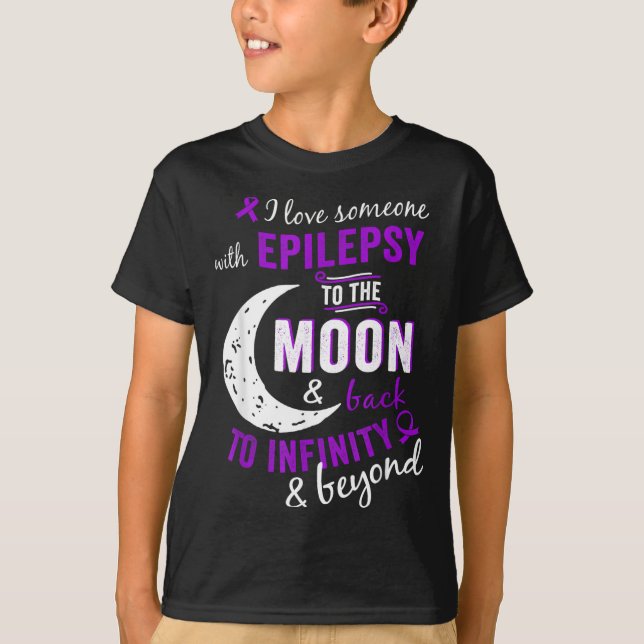 Camisetas de Conscientização sobre Epilepsia - Con (Frente)