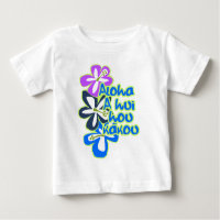 Camisetas de Criança do Flor Pokii