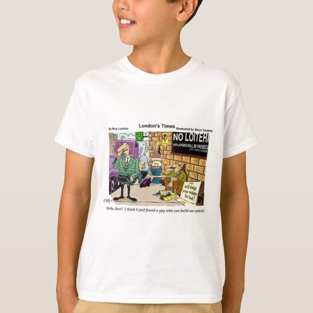 Camisetas de Desenhos do Times de Londres (Frente)