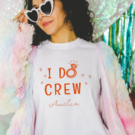 Camisetas de Despedida de Solteira I Do Crew Sketc