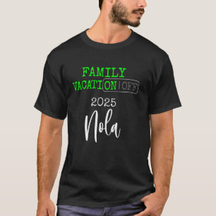Camisetas de Equipe de Férias em Família Viagem Fé