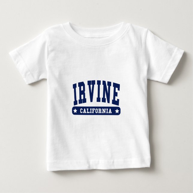 Camisetas de Estilo da Faculdade Irvine California (Frente)