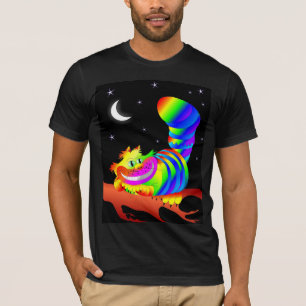 Camisetas de Gato de Cheshire sorrindo