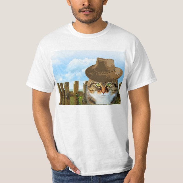 Camisetas de gatos-do-mato (Frente)