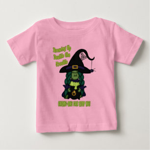 Camisetas de Gnome-O-Ween Aranha Bruxa Pun