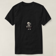 Camisetas de Halloween de Esqueleto Assustador