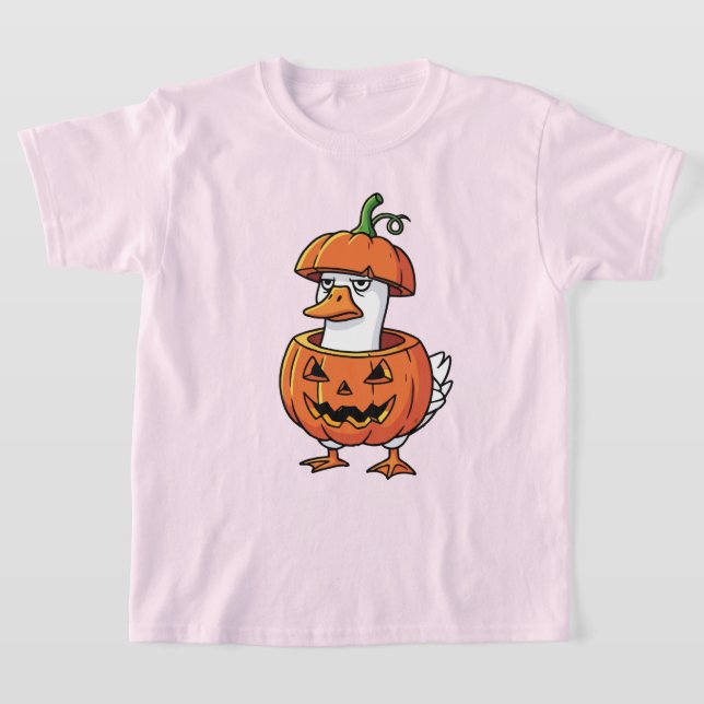 Camisetas de Halloween de Pumpkin, de Pato feminin (Postura )