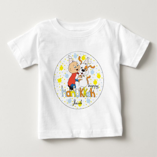 Camisetas de Hanukkah Personalizam (Frente)