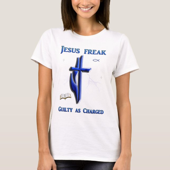 Camisetas de Jesus Freak (Frente)