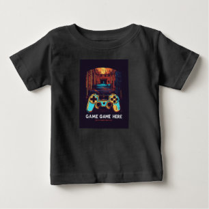 camisetas de jogos para crianças
