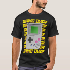 camisetas de jogos retrô anos 80