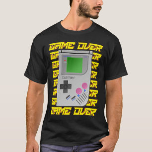 camisetas de jogos retrô anos 80