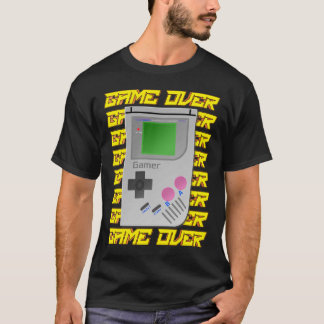 camisetas de jogos retrô anos 80