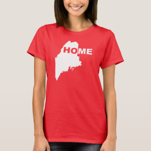 Camisetas de Maine - Lar Longe do Estado